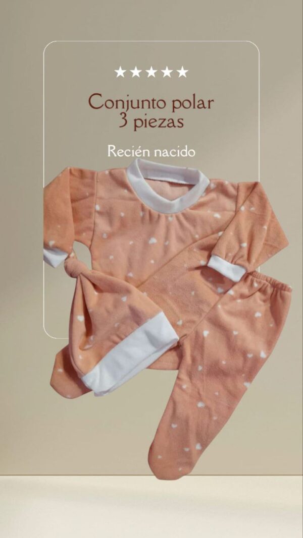 Conjunto 3 Piezas para Recién Nacido