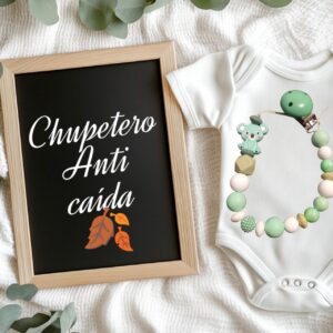 Chupetero de Silicona Anticaída