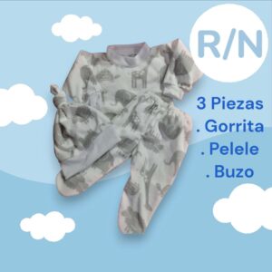 Conjunto 3 Piezas para Recién Nacido