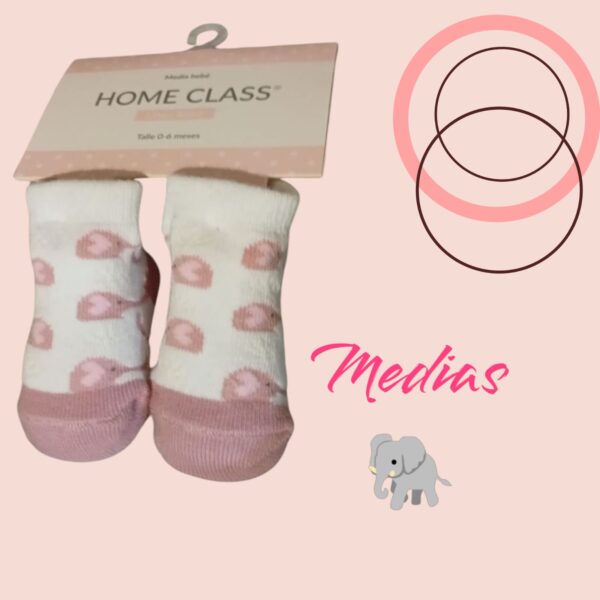 Medias para Bebé – Talle 0 a 6 Meses