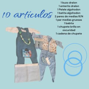 Súper Set de Bienvenida para Recién Nacido – 10 Piezas