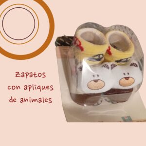 Zapatos para Bebé con Apliques de Animales