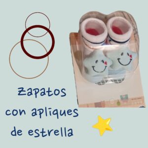 Zapatos para Bebé con Apliques (estrellita)