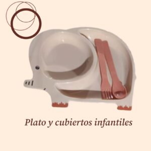 Platos de elefante (gris)