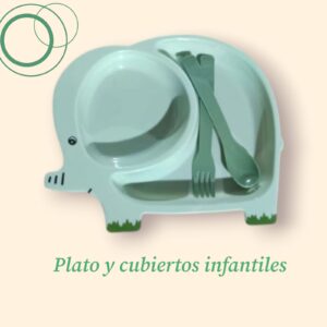 Platos Elefante (Verde)