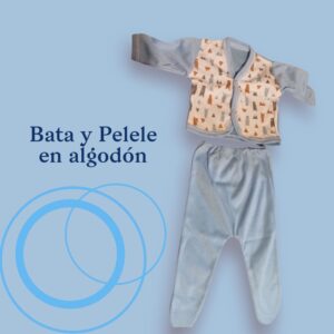 Pelele de algodón para bebés (ositos)