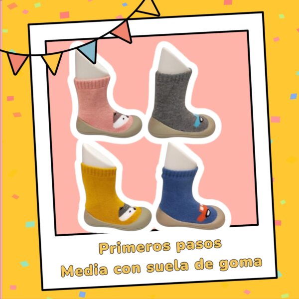 Medias con goma
